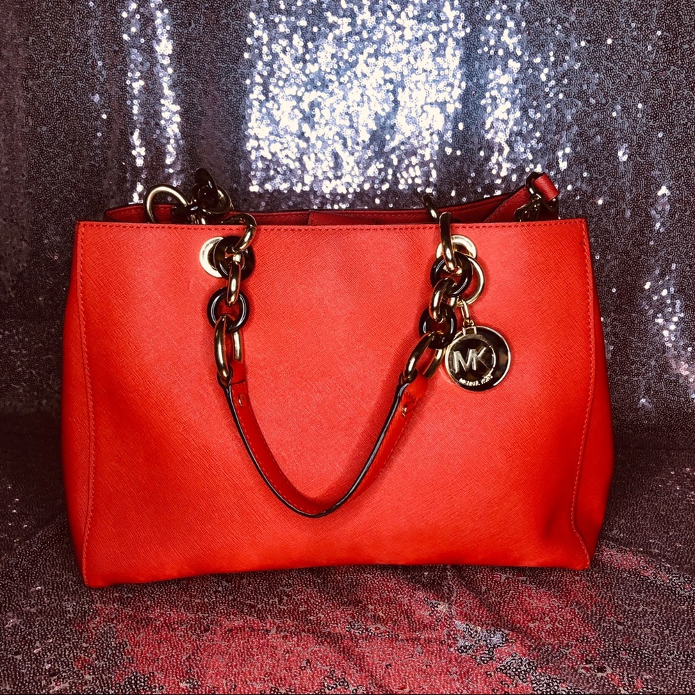 Micheal Kors Cheetah Print Handle Bag